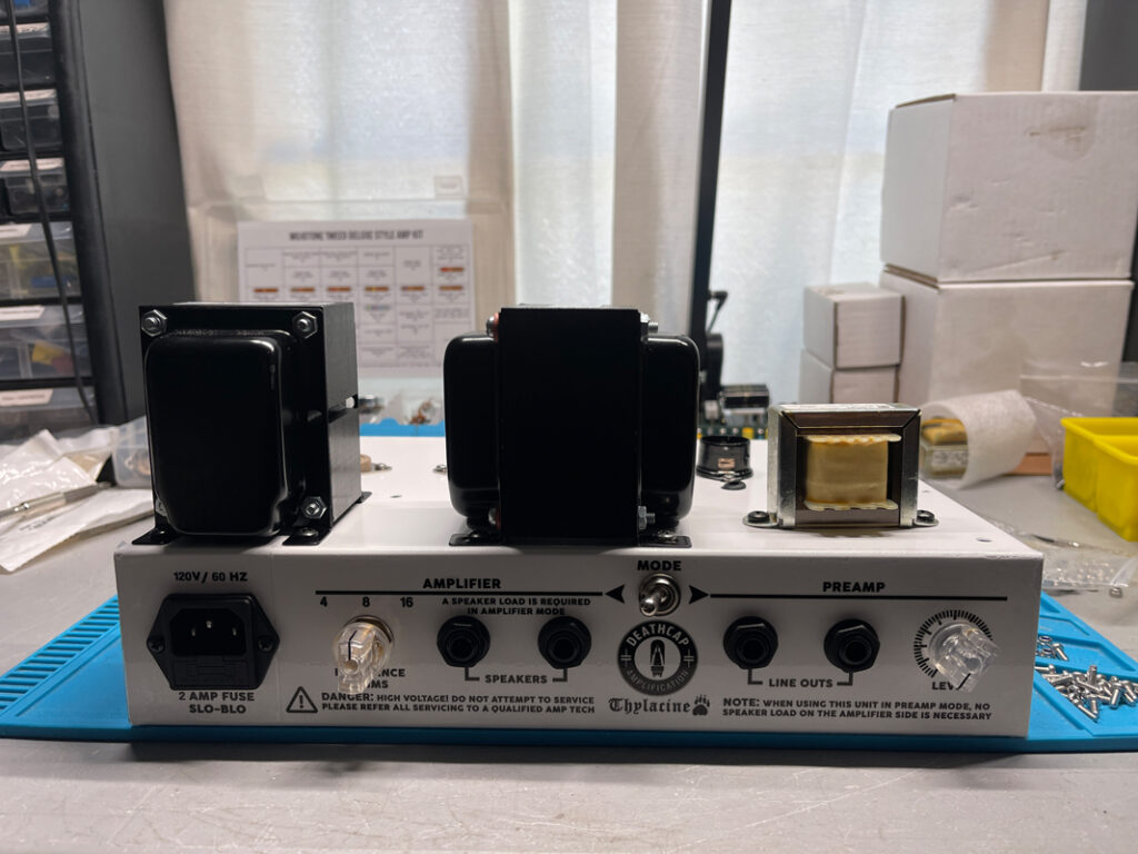 Building the DeathCap Thylacine Model T Clone Building the DeathCap Thylacine Model T Clone