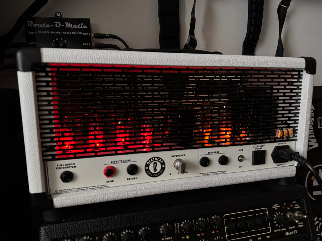 DeathCap Lycanthrope (18 Watt Laney AOR Pro-Tube Lead Replica) DeathCap Lycanthrope (18 Watt Laney AOR Pro-Tube Lead Replica)